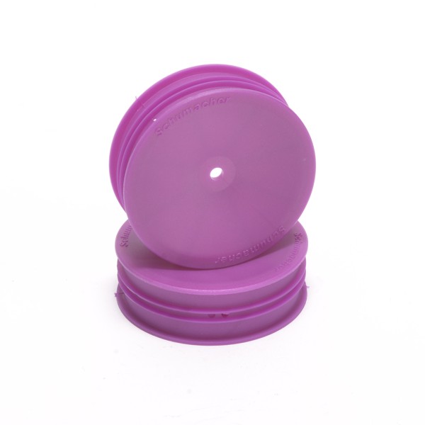 Wheel Hex - Front Slim - 2WD - Purple - pr