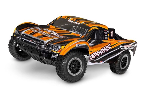 TRAXXAS Slash HD 2WD RTR orange (mit Akku und 4A USB Lader)