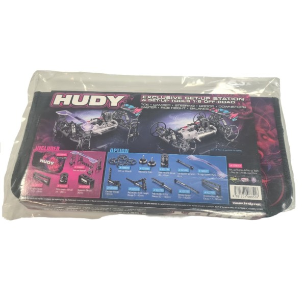 Hudy Setup-System 1:8 Offroad, Inkl. Tasche
