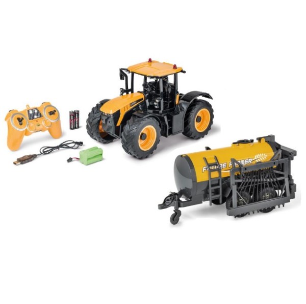 RC Traktor JCB mit Tankwagen 1:16 RTR