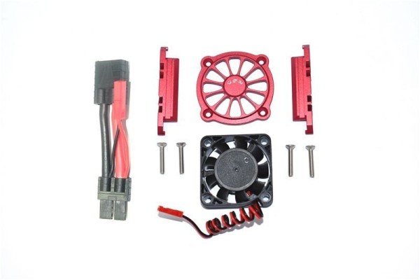 GPM Alu Motor Heatsink With Cooling Fan -9Pc Set Rot