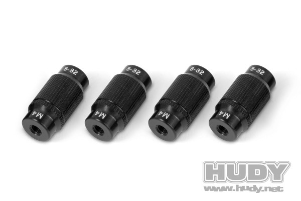 Alumutter für 1/10 Off-Road Set-Up System (4)