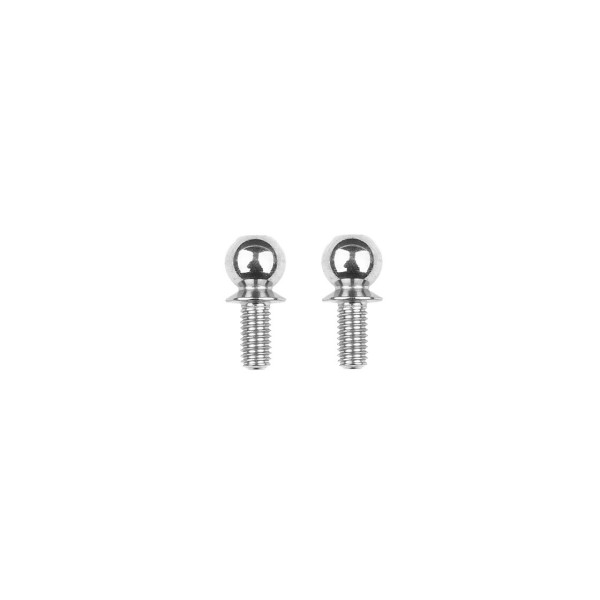 FT HD Titanium Ballstuds Short, 6mm