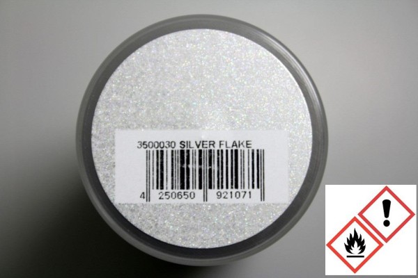 Lexanfarbe "SILBER FLAKE" 150 ml
