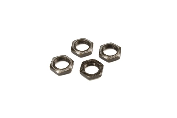1:8 Radmutter gezahnt Gun Metal (4)
