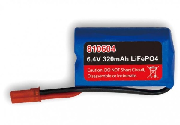 6,4V 320mAh Li-Fe Akku für Joysway Magic Vee/Cat V2