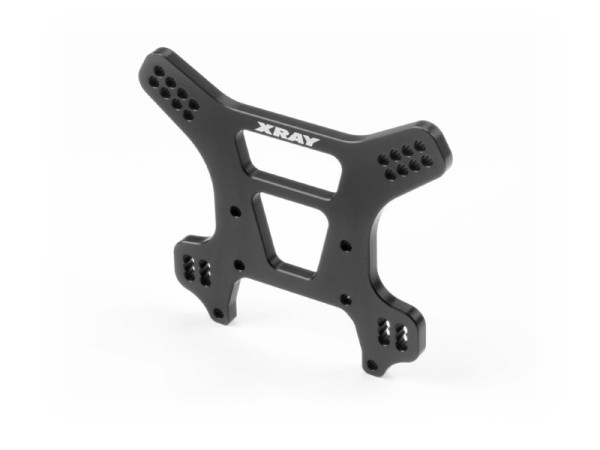 XB8 Alu Dämpferbrücke hinten für Semi-Split Bulkhead (4mm)