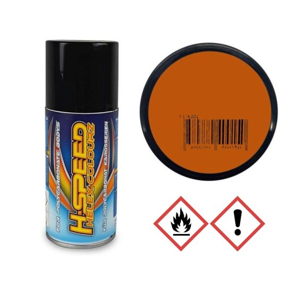 Lexanfarbe "orange-braun" 150ml