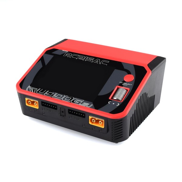 RUDDOG RC215AC Dual LiPo Lader (1-6S 2x15A 350W) 12/230V