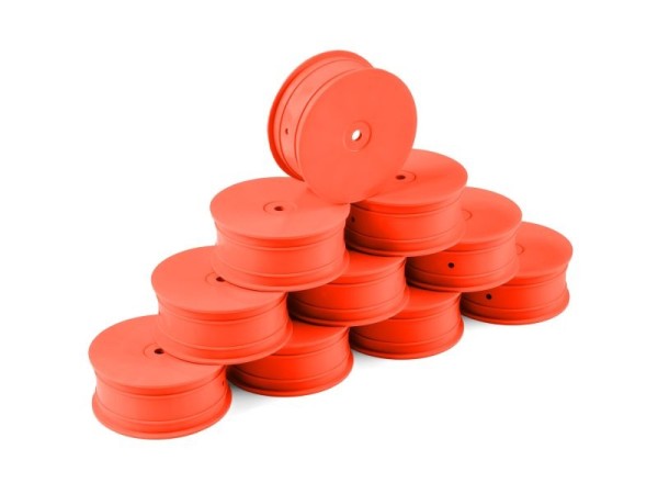 1:10 4WD Frontfelgen orange 12mm 2,2", Hudy (10)