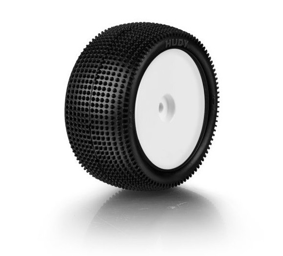 1:10 Hudy 101 Heck-Kompletträder 2/4WD Carpet (2)