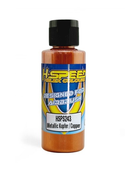 Lexan Airbrush Farbe 60 ml Metallic Kupfer / Copper