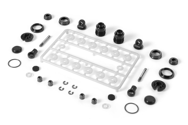 Ulp Alu Stoßdämpfer Set - Schwarz (2)