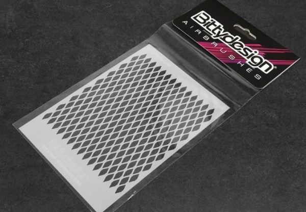 Bittydesign Lackierschablone - Grill