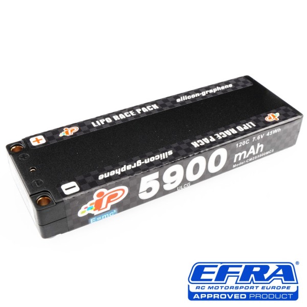 7,6V 5900mAh 120C (h19,5mm) MC3 Ultra-LCG LiPo, Intellect
