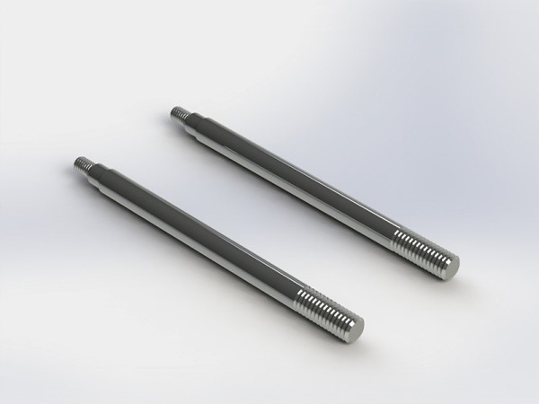 Shock Shaft 4x60mm Nero (2) (AR330340)