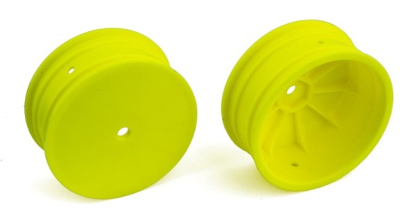 1:10 4WD Frontfelgen 12mm, gelb, Team Associated