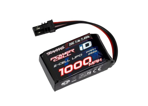 7,4V 1000mAh 20C LiPo Akku