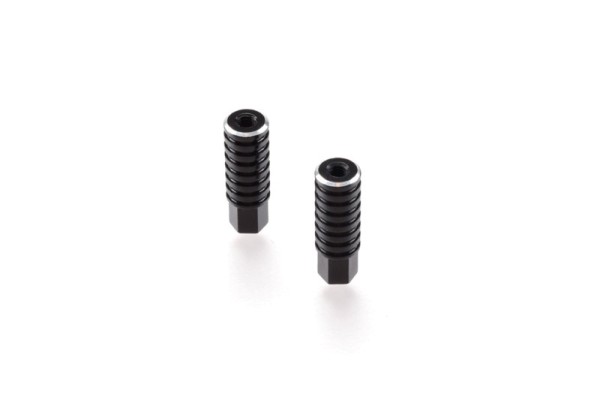 B64 Aluminium Battery Post (black)