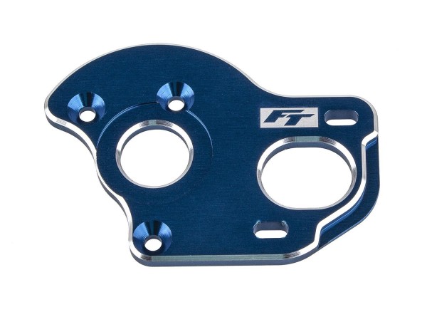 B6.4/.3 FT Laydown/Layback Motor Plate 3.5mm, Blue