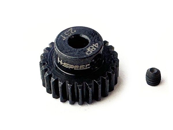 Motorritzel 48dp 25 Zähne, Stahl, Ø3,17mm Welle