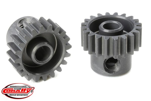 Motorritzel ALU 48dp 20Z Ø3,17mm Welle, AL7075 hart eloxiert