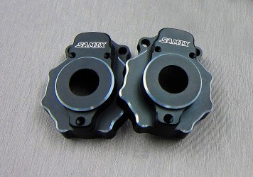 SAMIX TRX-4 alum.black portal knuckle cover