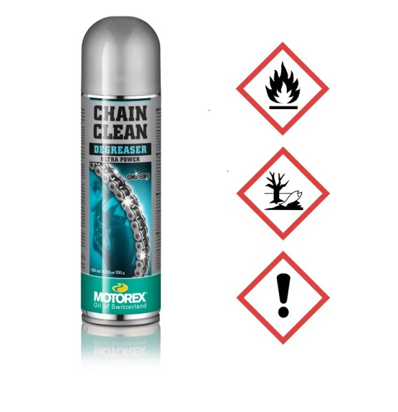 CHAIN CLEAN Degreaser Spray 500ml, MOTOREX