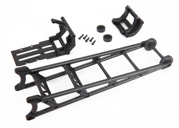 Wheelie Bar schwarz montiert (inkl. Magnum 272 kompatible Ha