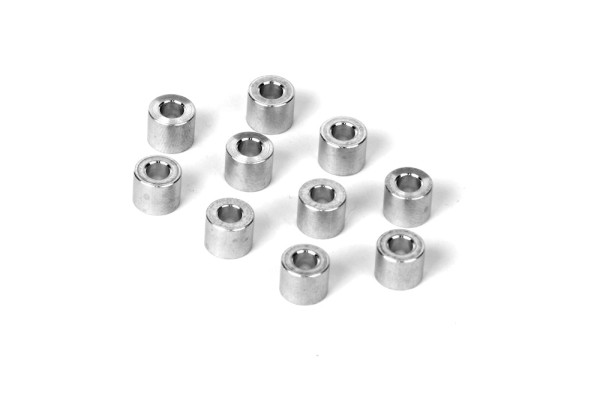 Unterlegscheibe 3x6x5,0mm, Alu (10)