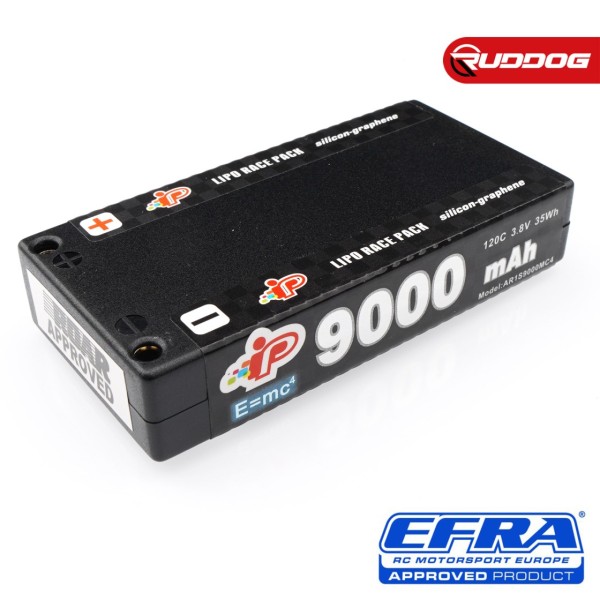 3,8V 9000mAh 120C Long Runtime 1/12 LiHV MC4, Intellect