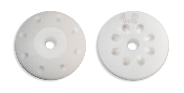 RC8 FT 16mm Kolbenplatten 8x1.2mm, tapered, angled