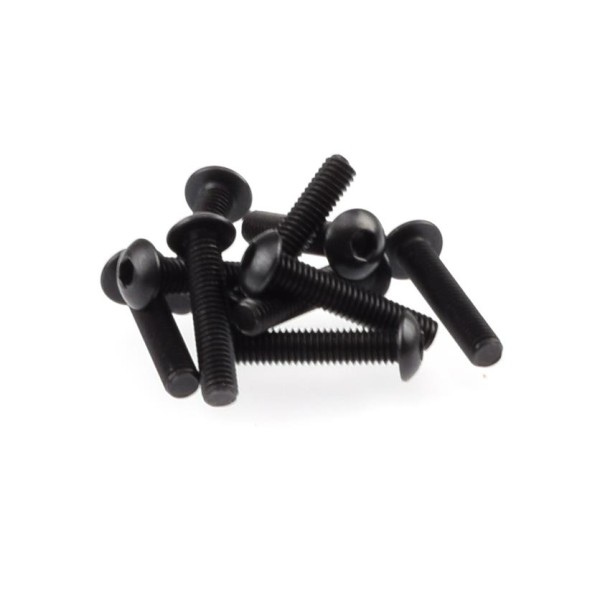 Schraube M3x15mm Rundkopf Stahl