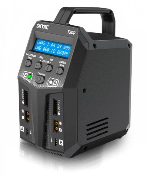 SkyRC T200 DUO Lader (2x 12A 100W) 12/230V