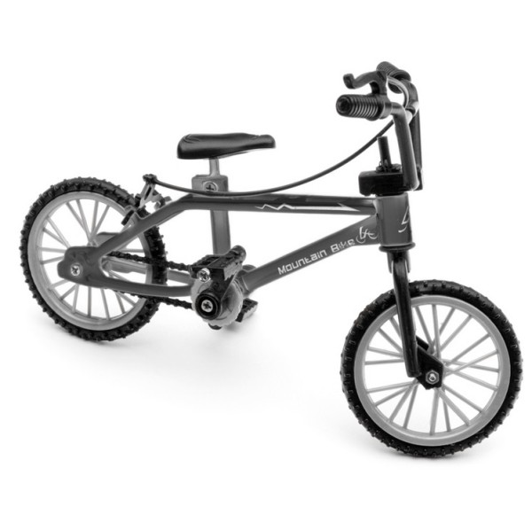 BMX Fahrrad schwarz für RC-Crawler (Deko)