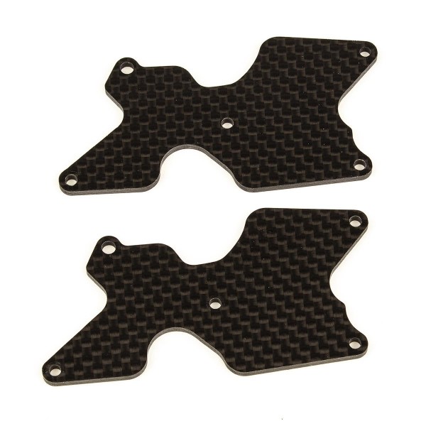 RC8B4/e FT Einsätze für hintere Querlenker Carbon