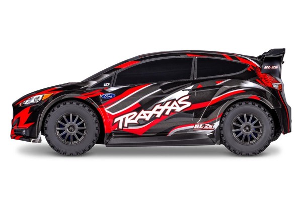 Traxxas Ford Fiesta ST Rally BL-2S rot ARTR