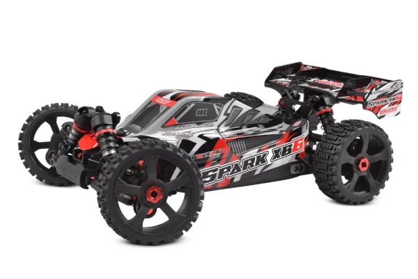 Corally Spark XB-6 4-6S Buggy ARTR rot