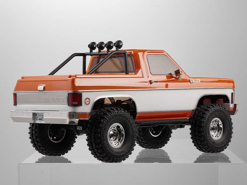 FMS FCX10 Chevrolet Blazer K5 1 10 RTR orange Modelle Scale Crawler Zubehor Elektro Auto HK Modellbau