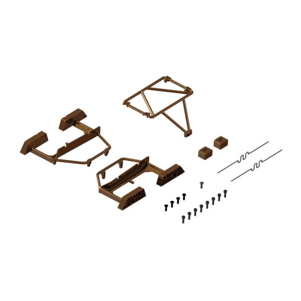 Desert Truck Karosserie Roll Cage Set Bronze: GROM