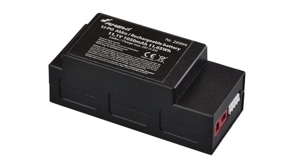 LiPo Akku (T-Stecker) 3S Hardcase für Hyper Go TX16 brushless