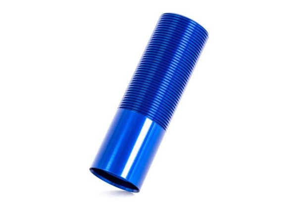 Dämpfer-Gehäuse GT-Maxx Alu blau eloxiert lang (1)