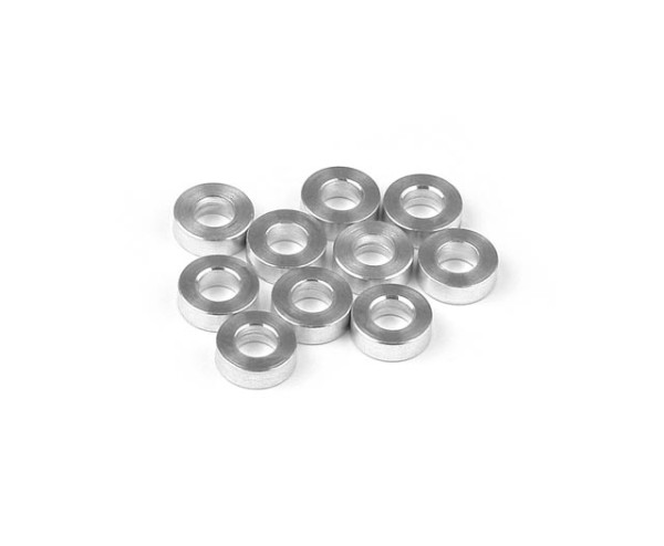 Unterlegscheibe 3x6x2,0mm, Alu (10)