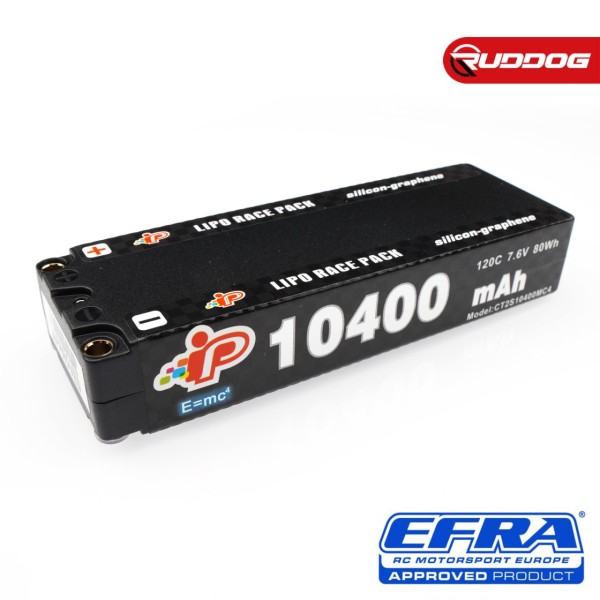 7,6V 10400mAh 120C Long Runtime LiHV MC4, Intellect