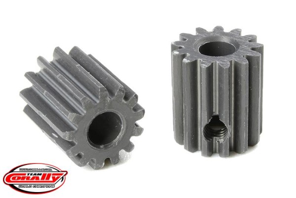 Motorritzel ALU 48dp 13Z Ø3,17mm Welle, AL7075 hart eloxiert