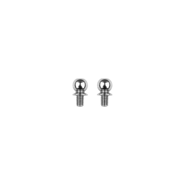 FT HD Titanium Ballstuds Short, 4mm
