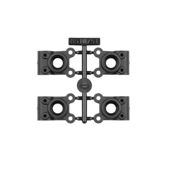 RC10B7 Radträger hinten, -4mm Offset