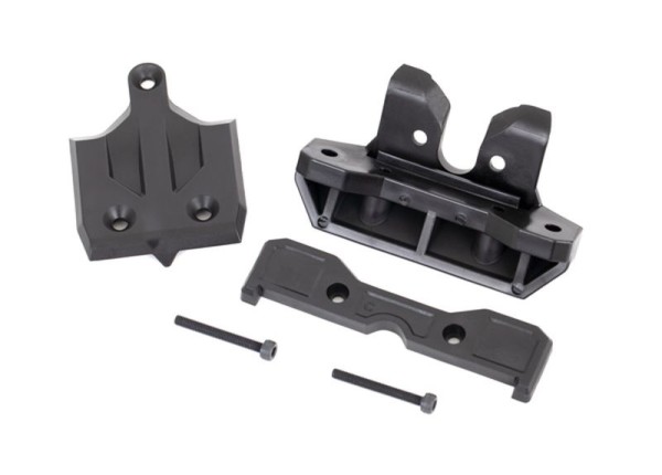 Bumper Skid-Platte & Tie-Bar-Halterung hinten + Schrauben