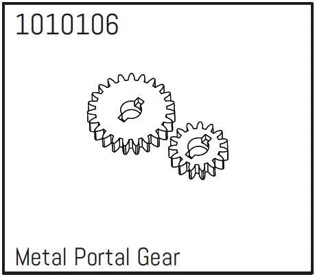 Metal Portal Gears - PRO Crawler 1:18