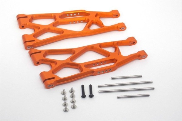 GPM Alu Front-/ Heck-Lower Arms -1Pr Orange